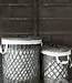 Be-Uniq Wasmand Alma | Rattan | Grijs | M | H42xD38 cm