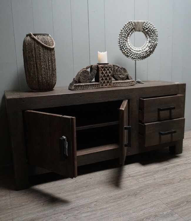 Be-Uniq TV-Meubel Brut | H65 x B150 x D45 cm