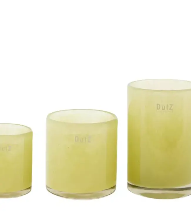DutZ Kaarsenglas | Chartreuse | 3 Maten!