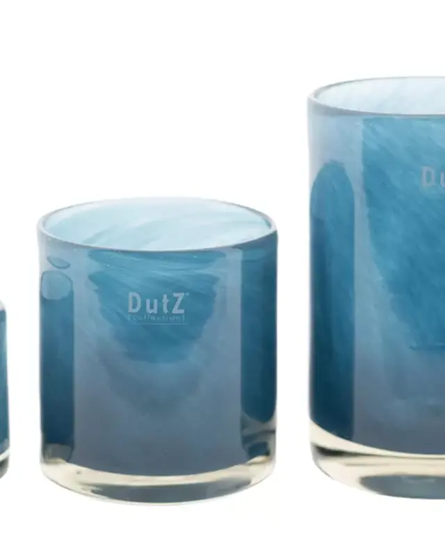 DutZ Kaarsenglas | Navy | 2 Maten!