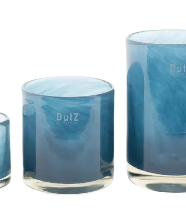 DutZ Kaarsenglas | Navy | 3 Maten!