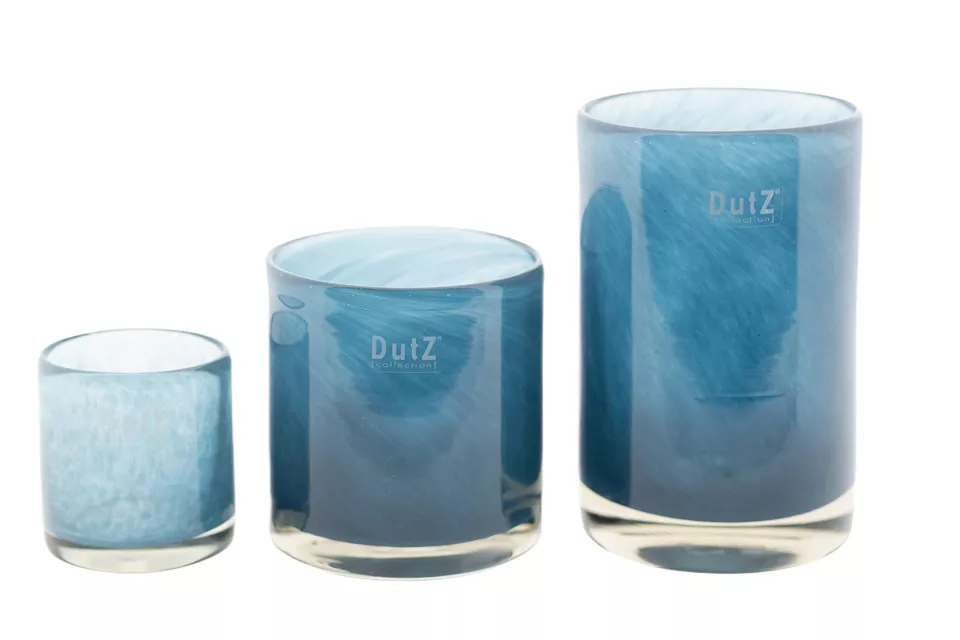 DutZ Kaarsenglas | Navy | 2 Maten!