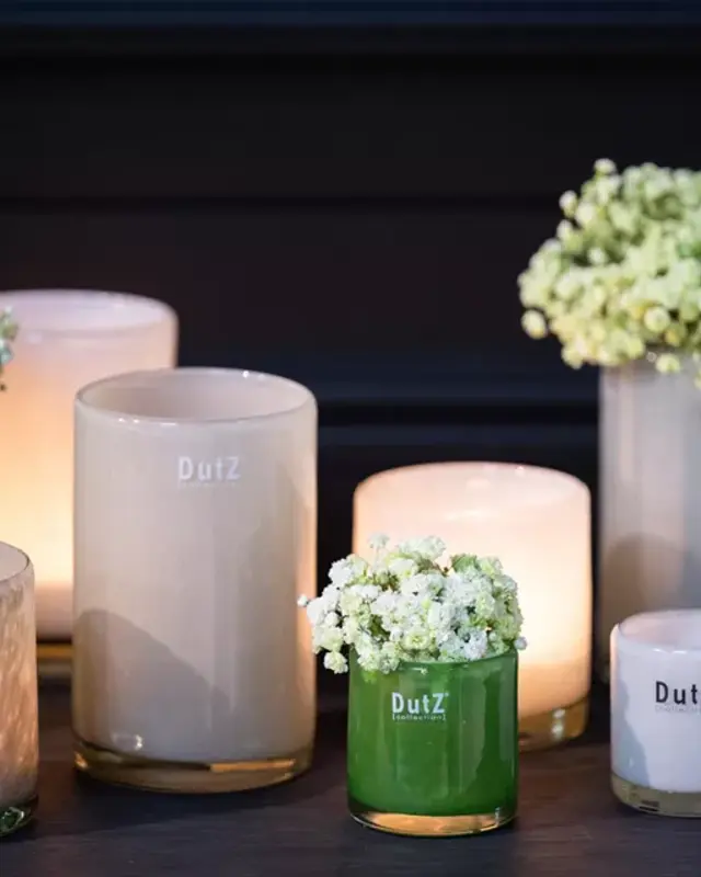 DutZ Kaarsenglas | Taupe | 3 Maten!