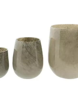 DutZ Vaas Barrel | Taupe | 3 Maten!