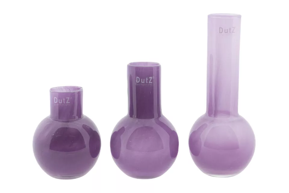 DutZ Vaas Masa | Violet | H18 x D11 cm