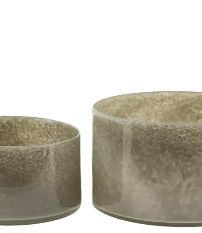 DutZ Kom Cilinder | Taupe | H13 x D25 cm