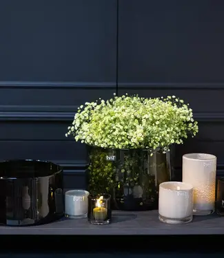 DutZ Kom Cilinder | Smoke | H16 x D30 cm