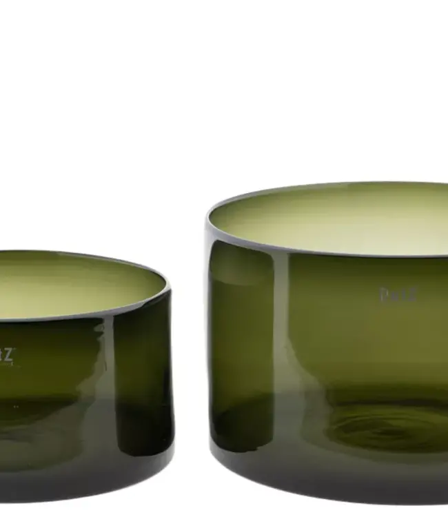 DutZ Kom Cilinder | Smoke | H16 x D30 cm