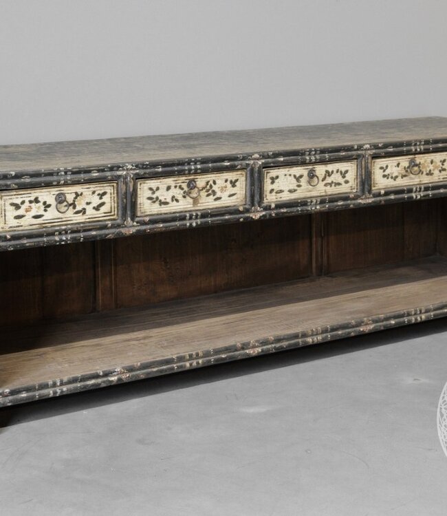 Be-Uniq TV-Dressoir | China | Zwart | H51 x B152 x D40 cm