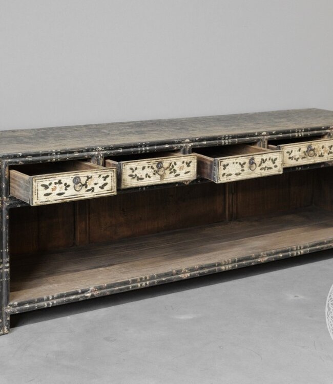 Be-Uniq TV-Dressoir | China | Zwart | H51 x B152 x D40 cm