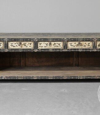Be-Uniq TV-Dressoir | China | Zwart | H51 x B152 x D40 cm