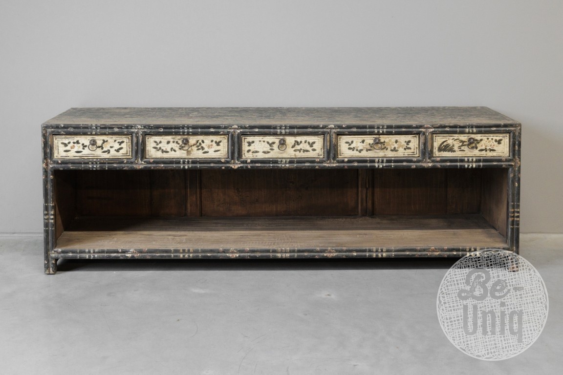 Be-Uniq TV-Dressoir | China | Zwart | H51 x B152 x D40 cm