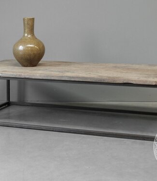 Be-Uniq Salontafel Oude Deur | H38 x B144 x D63 cm