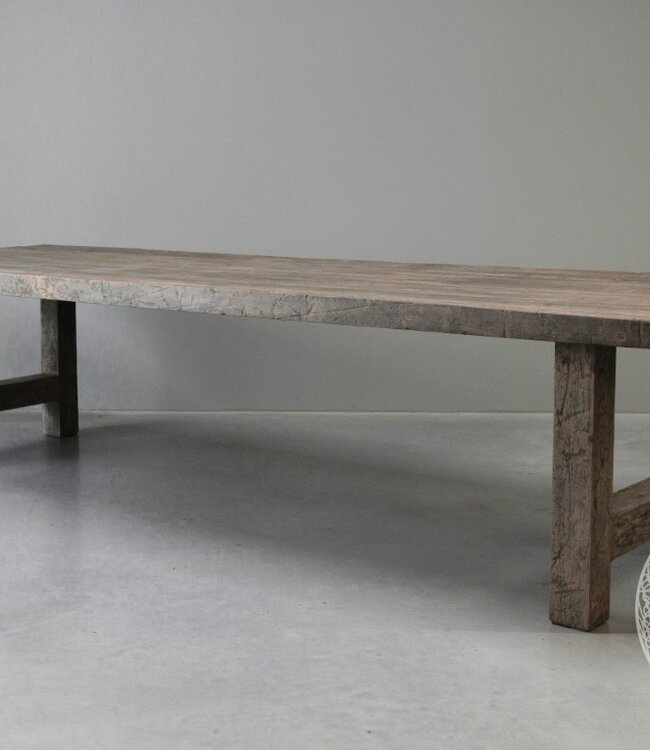 Be-Uniq Eettafel Special | Oud Hout | H78 x B320 x D105 cm