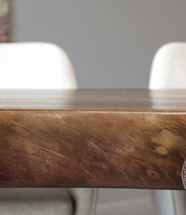 Be-Uniq Suar Eettafel | Suarhout | 3 Maten!