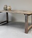 Be-Uniq Eettafel | Oude Deur | H79 x B192 x D90 cm