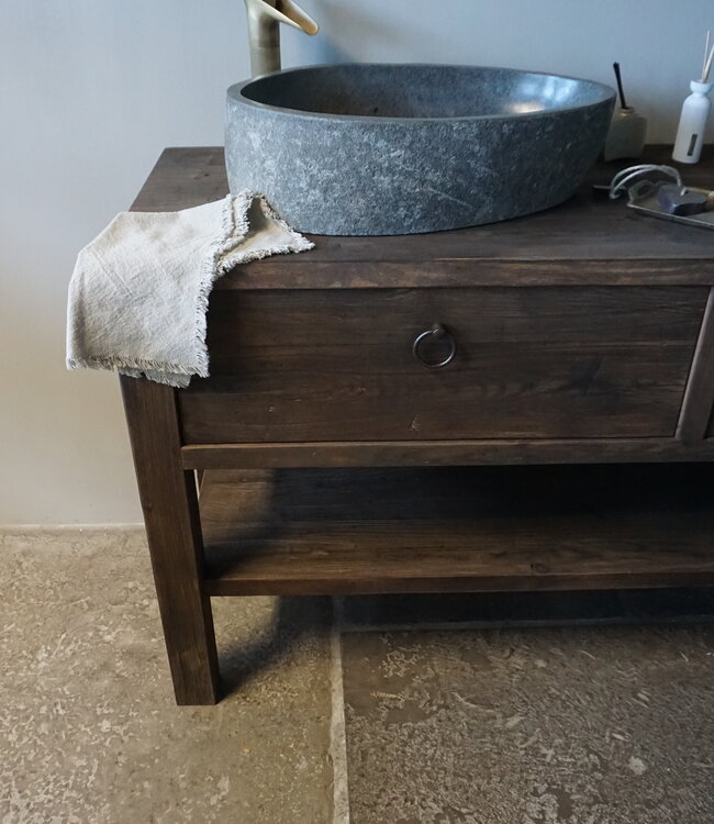 Rene Houtman Badmeubel Ramon | Grenen Wagonplanken | Kies Maat