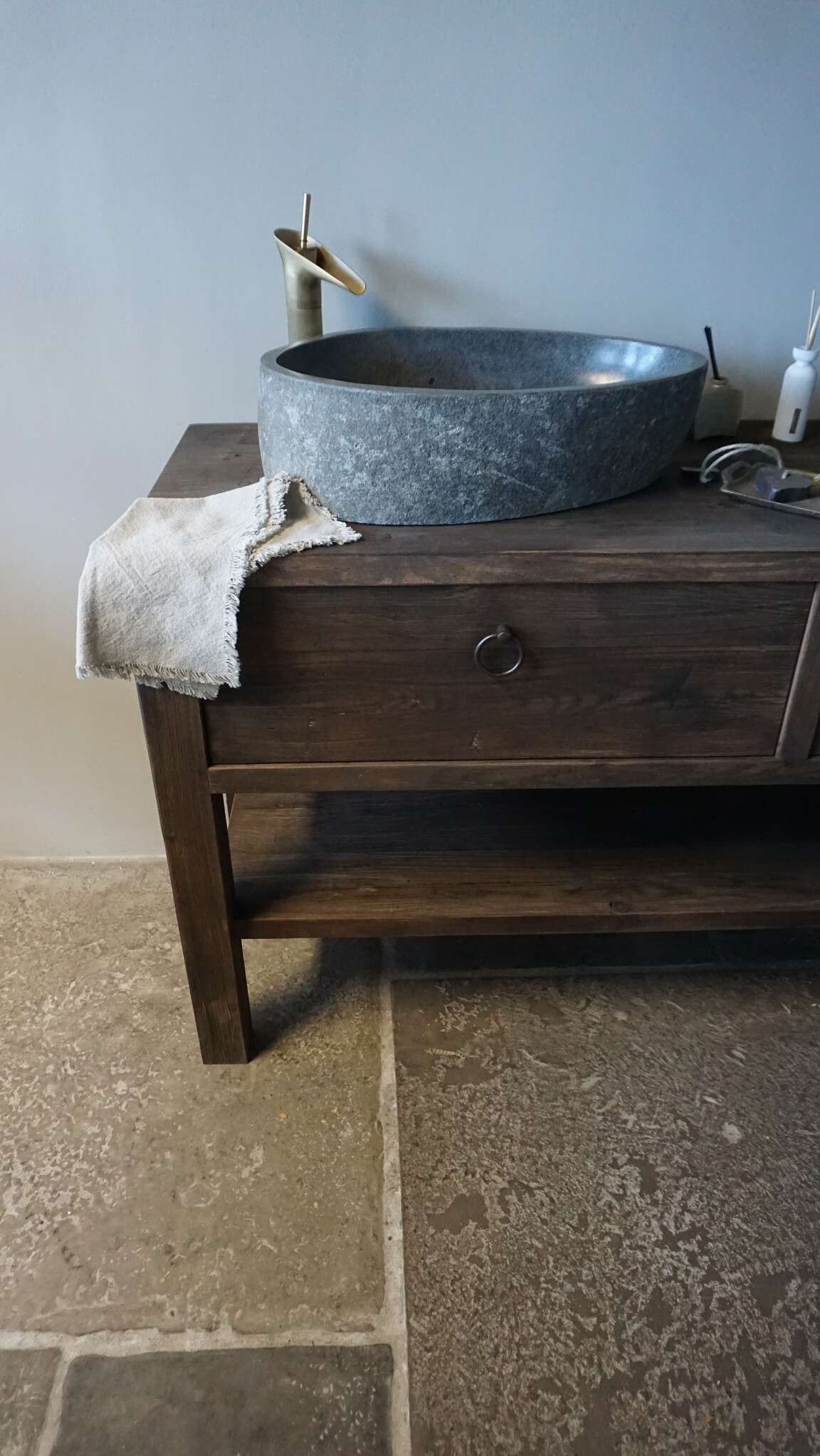 Rene Houtman Badmeubel Ramon | Grenen Wagonplanken | Kies Maat