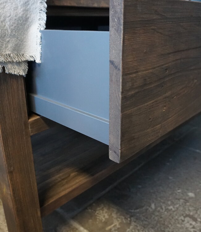 Rene Houtman Badmeubel Ramon | Grenen Wagonplanken | Kies Maat