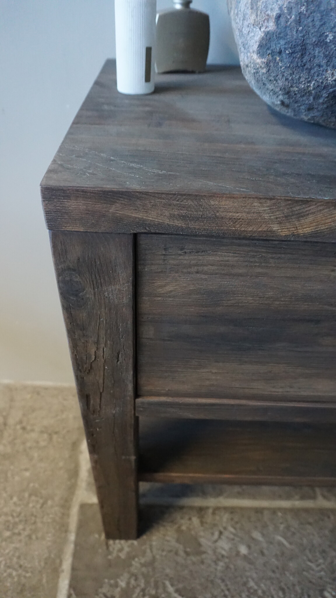 Rene Houtman Toiletmeubel Casper | Grenen Wagonplanken | Kies Maat