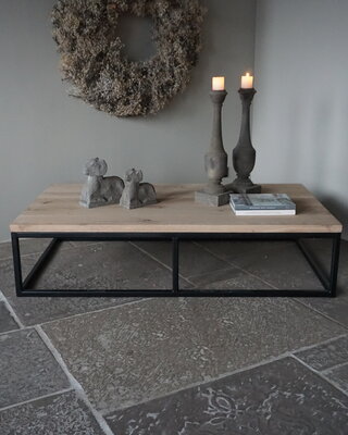Rene Houtman Salontafel Yoram | Massief Eiken | Kies Maat!
