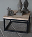 Rene Houtman Bijzettafel Yoram | Massief Eiken | H38 x B60 x D60 cm