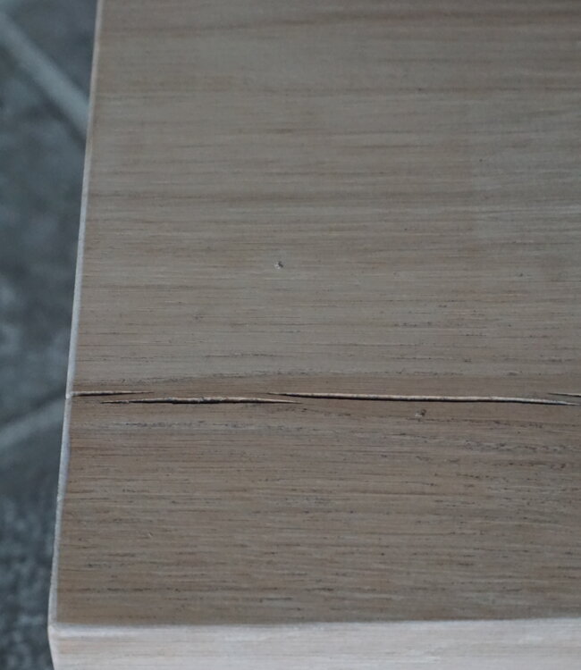 Rene Houtman Bijzettafel Yoram | Massief Eiken | H38 x B60 x D60 cm