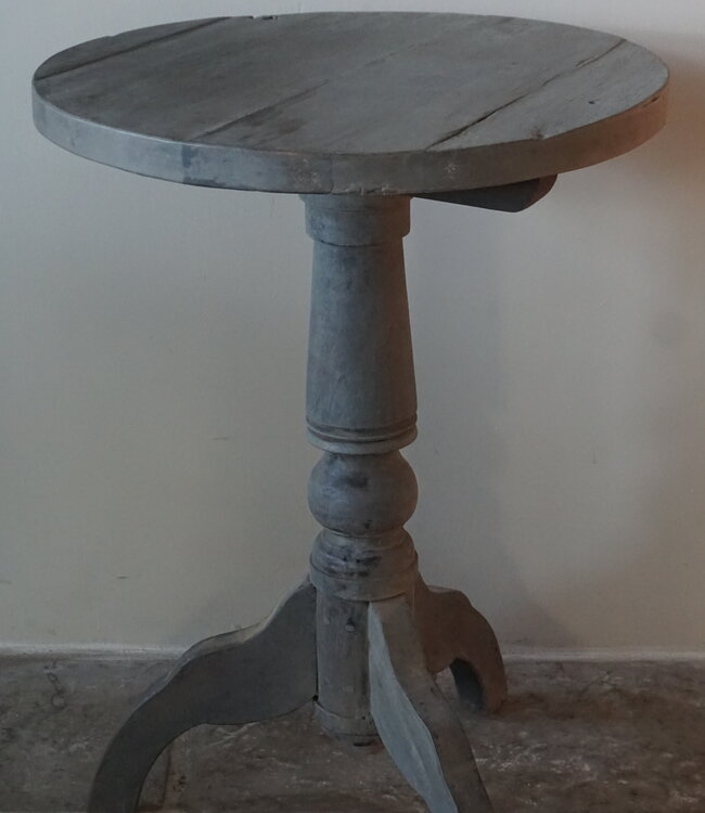 Rene Houtman Houten Wijntafel Wim | H71 x D50 cm