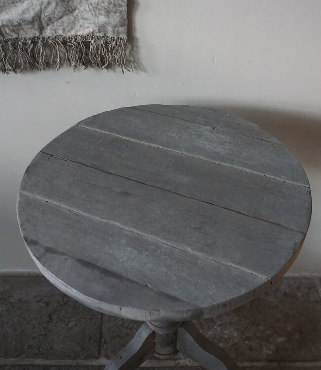 Rene Houtman Houten Wijntafel Wout | H71 x D50 cm