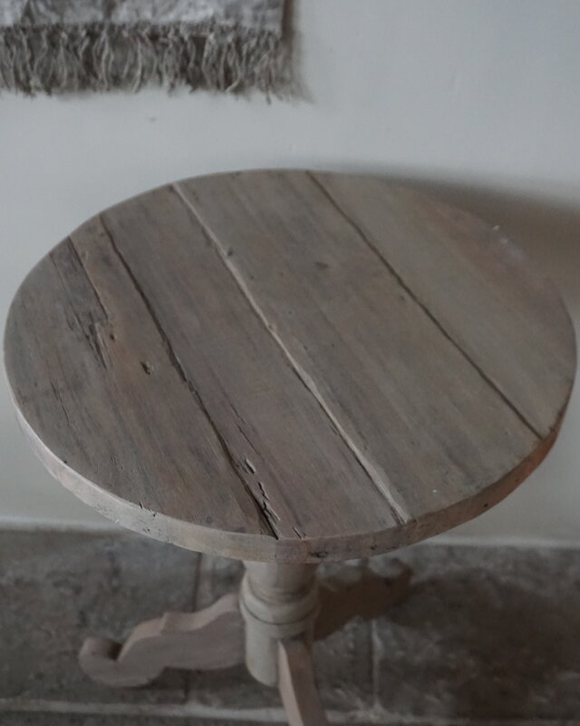 Rene Houtman Houten Wijntafel Willem | H71 x D50 cm