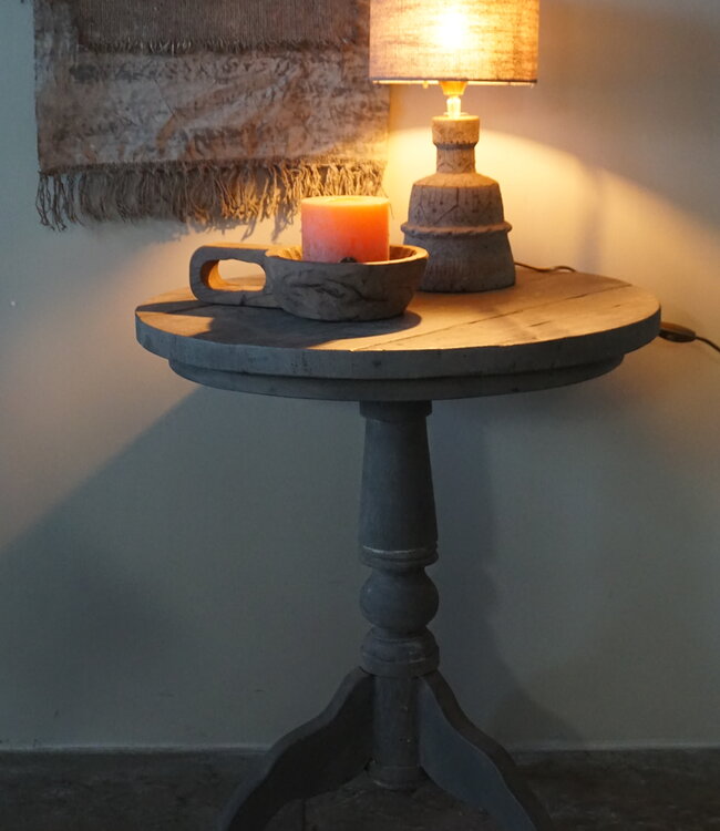 Rene Houtman Houten Wijntafel Wieske | H72 x D60 cm