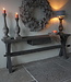 Rene Houtman Sidetable Cross Sanna | Oud Hout | H80 x B200 cm