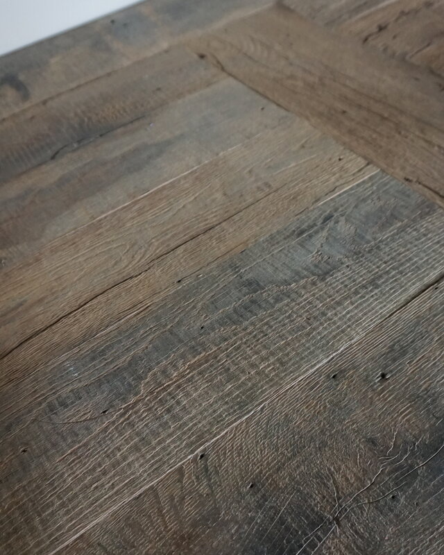 Rene Houtman Oud Eikenhouten Tafel | L270 x B99 x H79 cm