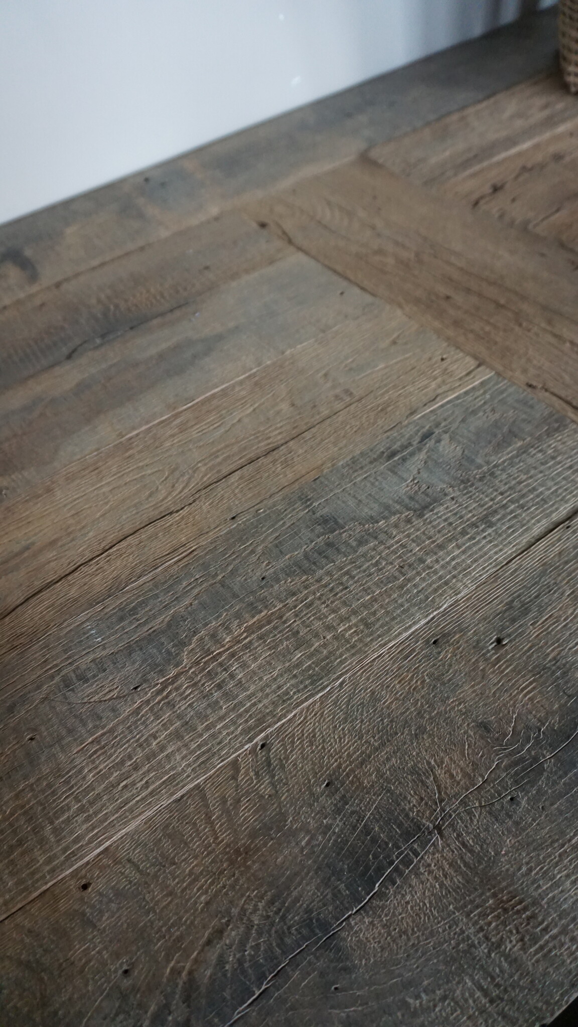 Rene Houtman Oud Eikenhouten Tafel | L270 x B99 x H79 cm