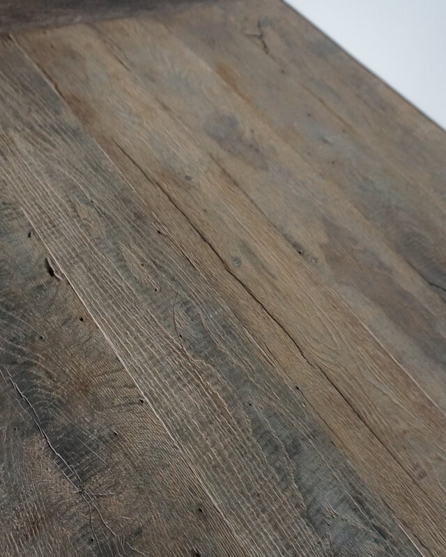 Rene Houtman Oud Eikenhouten Tafel | L270 x B99 x H79 cm