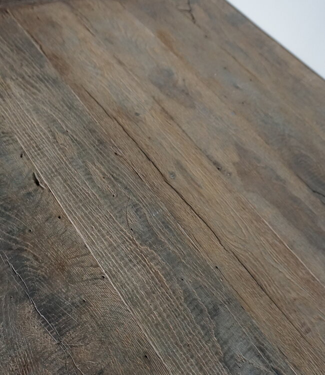 Rene Houtman Oud Eikenhouten Tafel | L270 x B99 x H79 cm