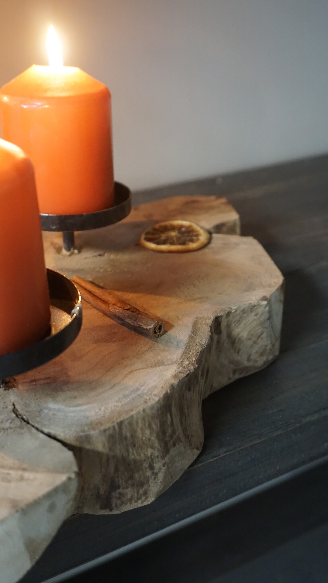 Rene Houtman Kaarshouder Teak | 4 houders | H10 x B40 x D40 cm