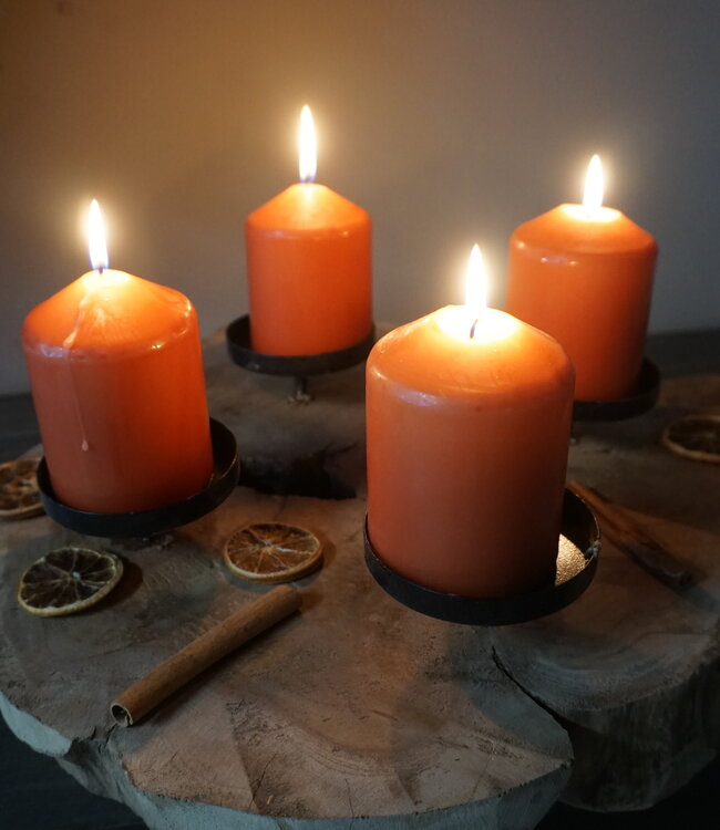 Rene Houtman Kaarshouder Teak | 4 houders | H10 x B40 x D40 cm