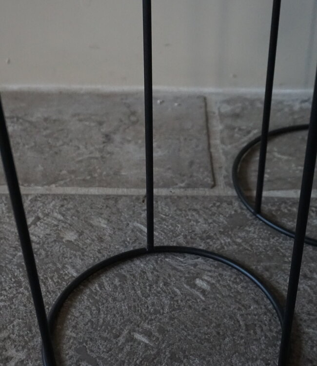 Rene Houtman Bloempot Op Standaard | Set Van 3 | 2 Kleuren!