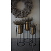 Bloempot Op Standaard | Set Van 3 | 2 Kleuren!