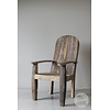Oud Houten Fauteuil | India | H125 x B66 x D80 cm