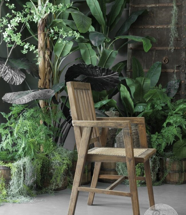 Be-Uniq Oude Armstoel | India | H94 x B53 x D54 cm