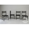 Stoelenset | Set Van 4 | Vintage | H88 x B43 x D44 cm