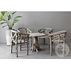 Houten Set | Tafel + 4 Stoelen | Indonesië