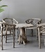 Be-Uniq Houten Set | Tafel + 4 Stoelen | Indonesië