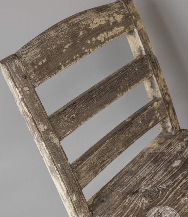 Be-Uniq Origineel Oude Markt Kruk | H114 x B51 x D45 cm