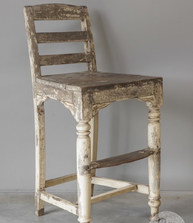 Be-Uniq Origineel Oude Markt Kruk | H114 x B51 x D45 cm