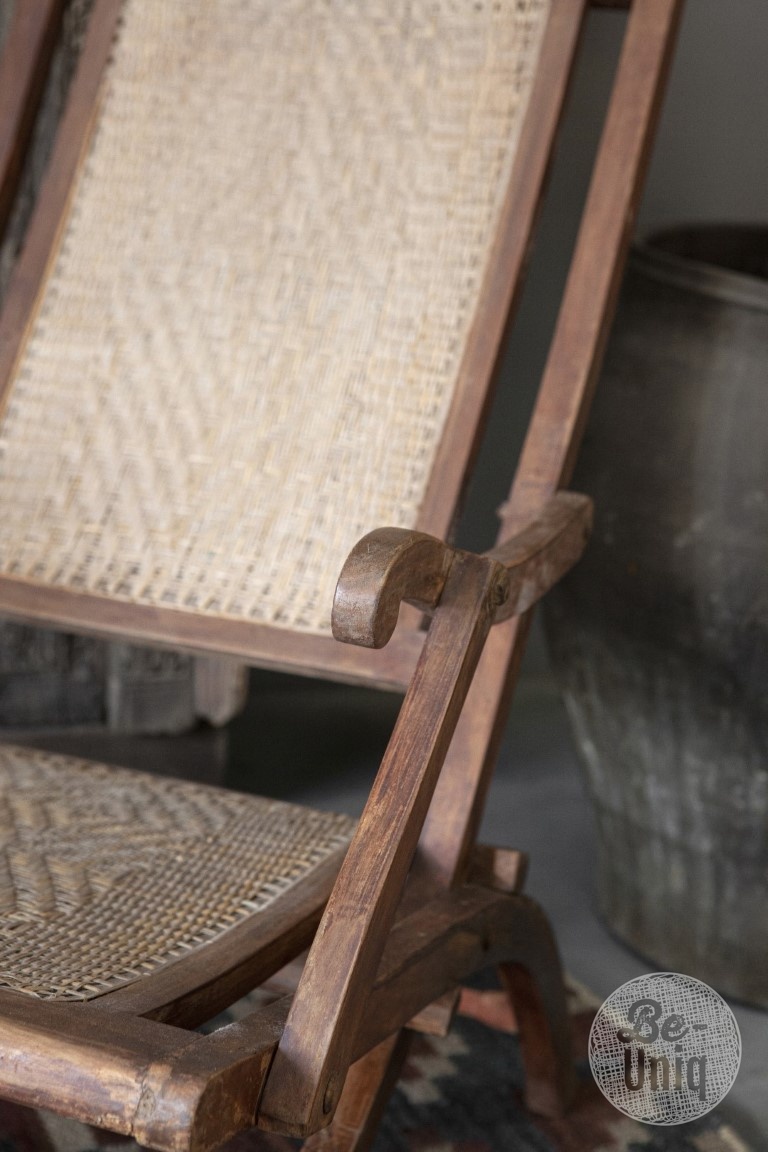 Be-Uniq Origineel Oude Veranda Fauteuil | H87 x B59 x D85 cm