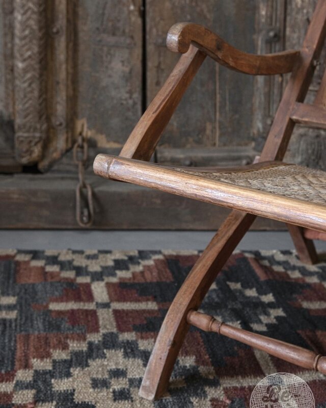 Be-Uniq Origineel Oude Veranda Fauteuil | H87 x B59 x D85 cm