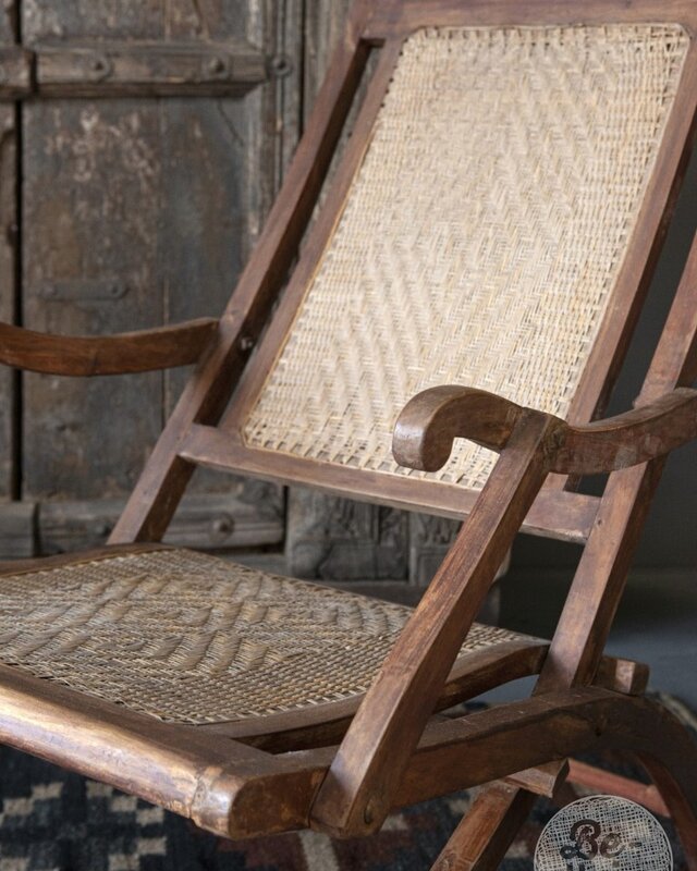 Be-Uniq Origineel Oude Veranda Fauteuil | H87 x B59 x D85 cm
